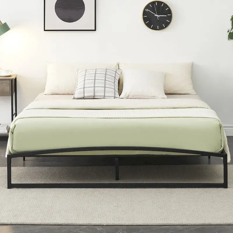 10-Inch Low-Profile Metal Platform Bed Frame
