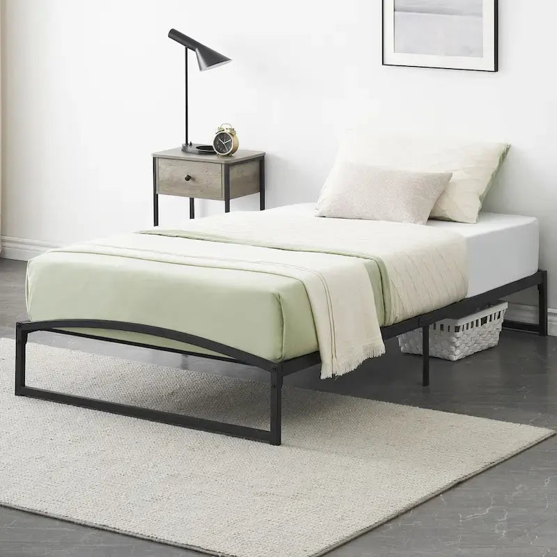 10-Inch Low-Profile Metal Platform Bed Frame