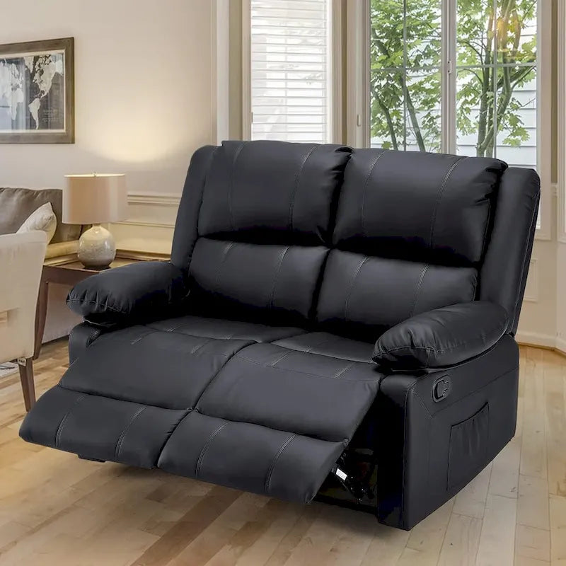 2-Seat Reclining Loveseat with Heat and Massage Functions