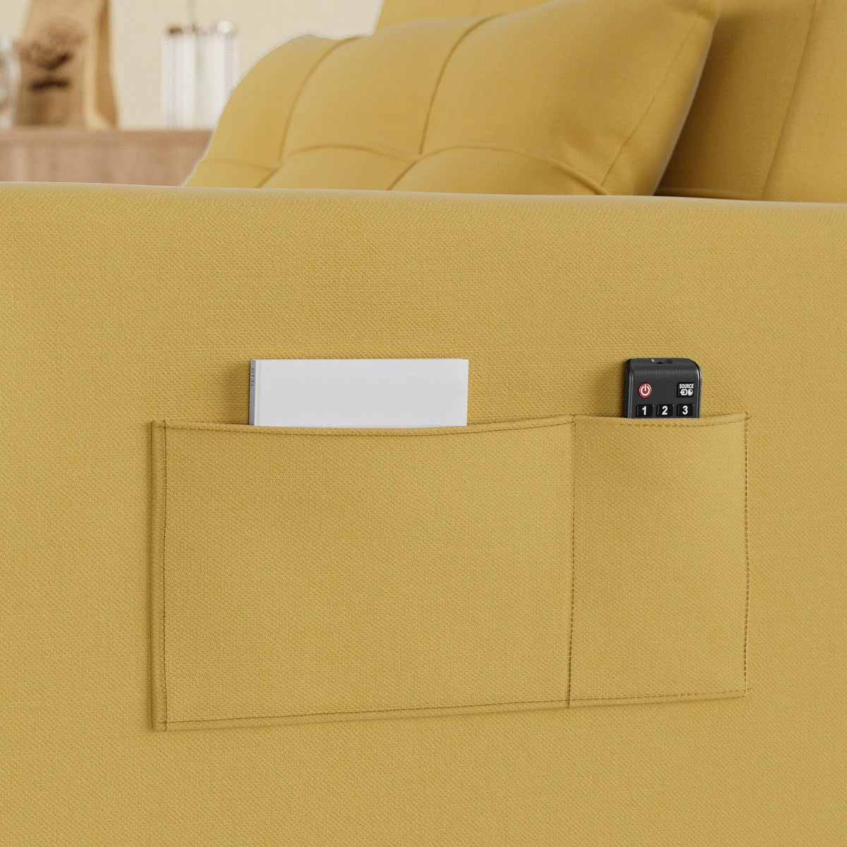 3-in-1 Convertible Sofa Bed, Folding Sofa Chair and Sleeper for Living Room