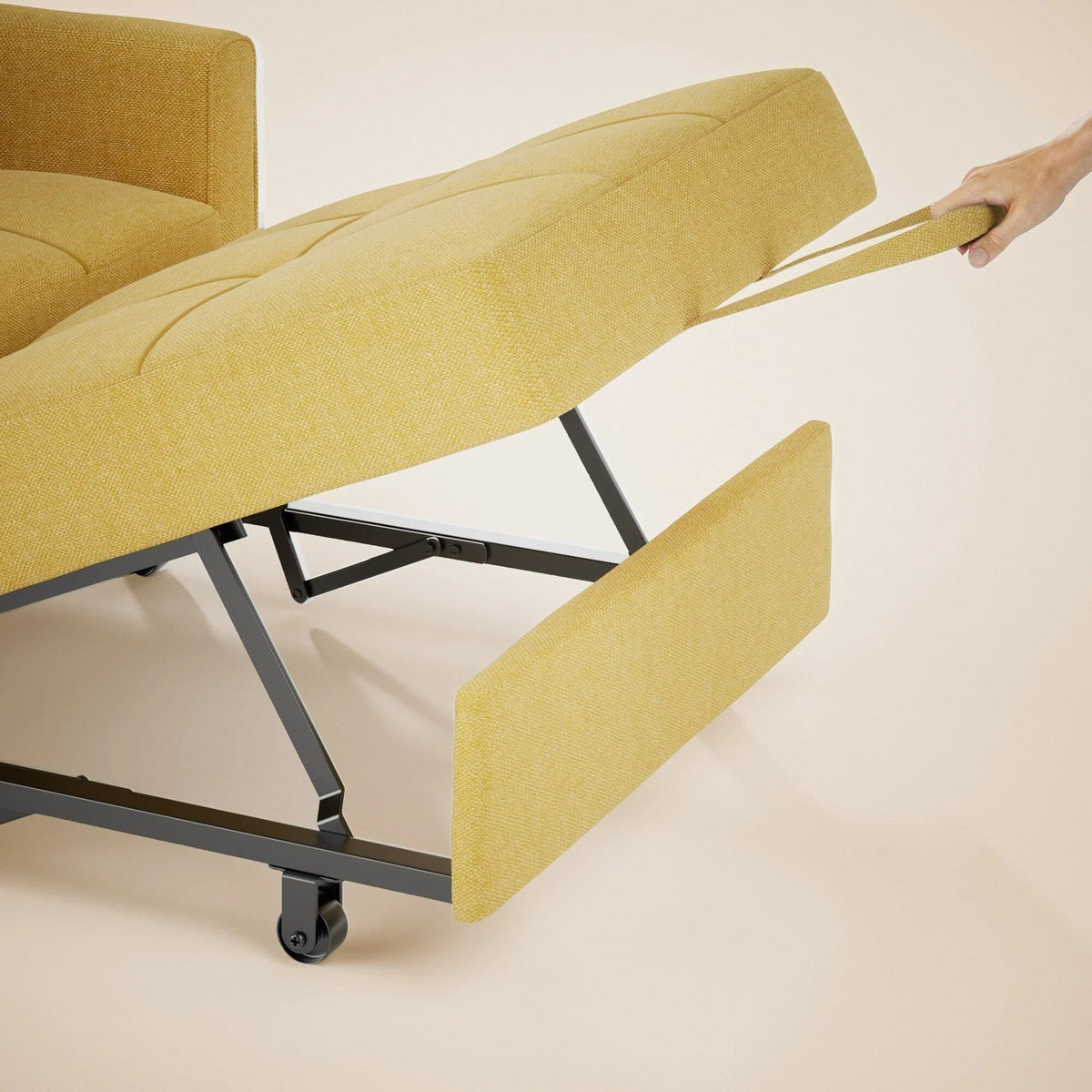 3-in-1 Convertible Sofa Bed, Folding Sofa Chair and Sleeper for Living Room
