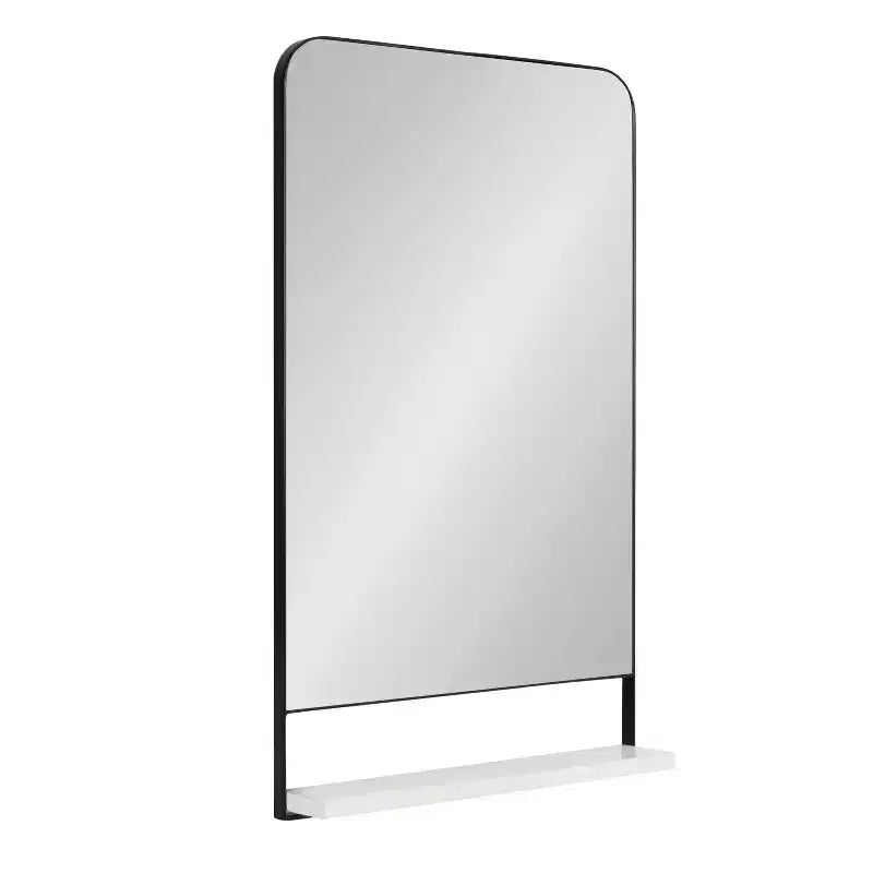 20 x 34 in. Arched Wall Mirror with Shelf