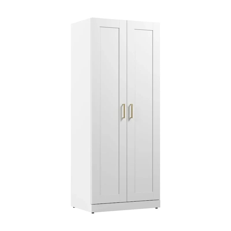 30-Inch Wide Tall Storage Cabinet with Doors