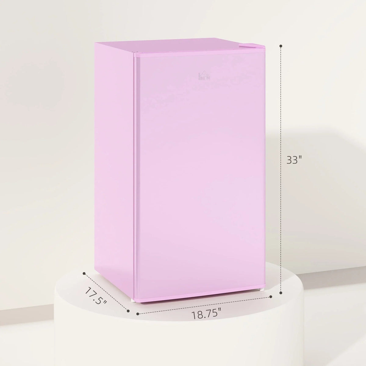 3.2 cu. ft. Compact Mini Fridge with Freezer and Adjustable Thermostat