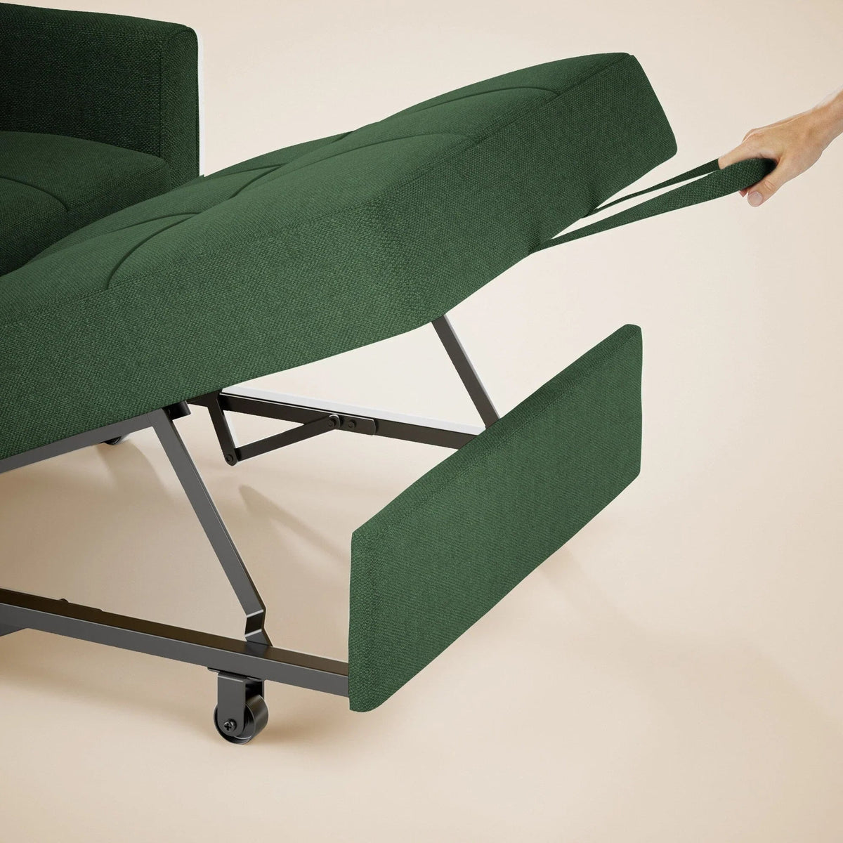 3-in-1 Convertible Sofa Bed, Folding Sofa Chair and Sleeper for Living Room