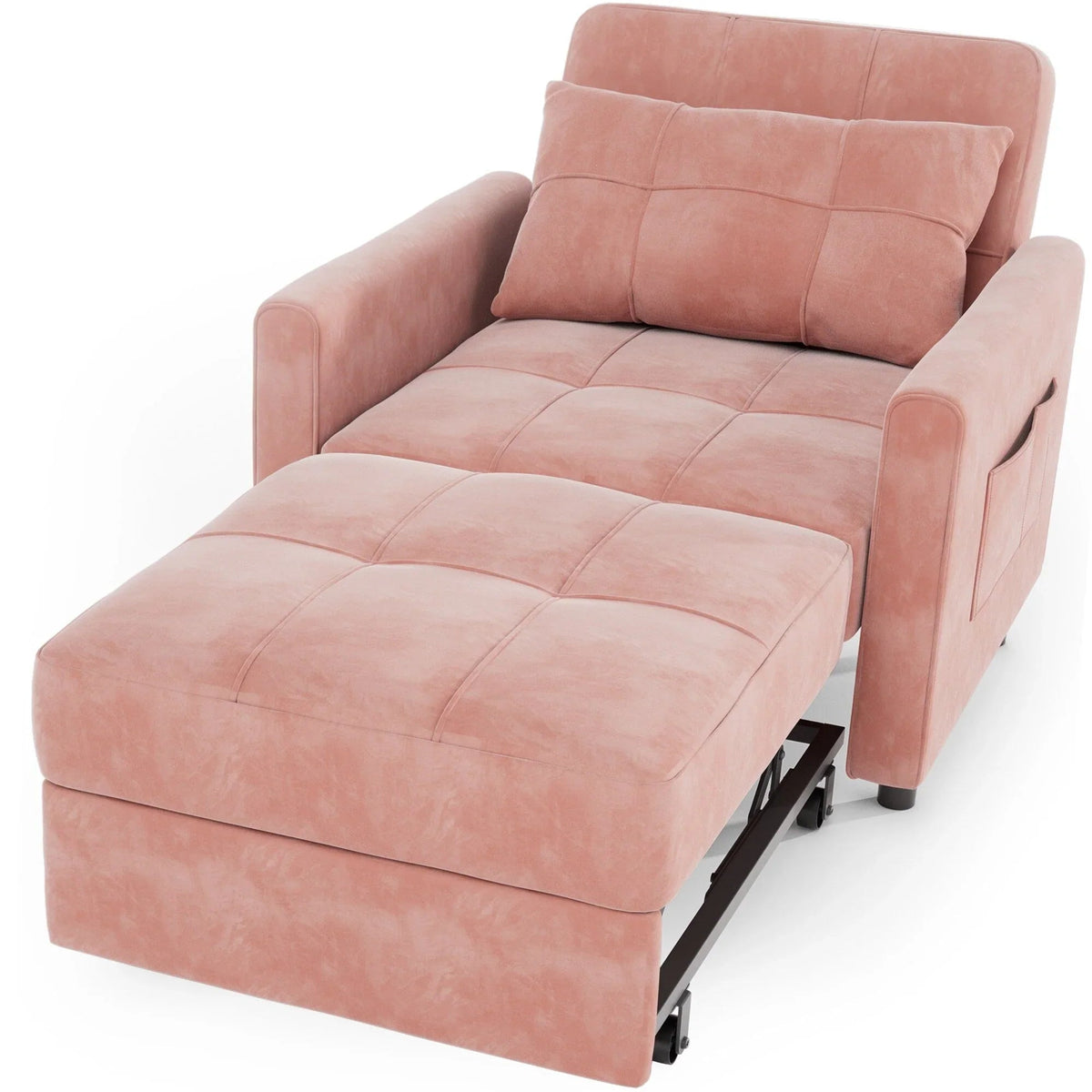 3-in-1 Convertible Sofa Bed, Folding Sofa Chair and Sleeper for Living Room