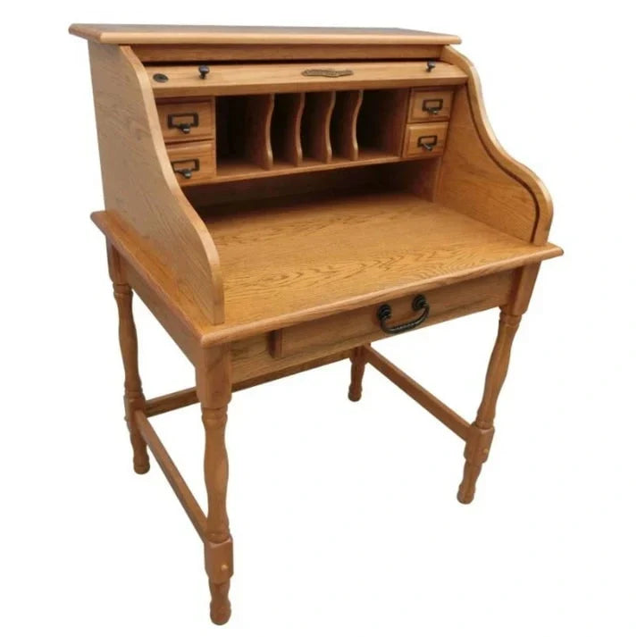 32-Inch Mini Secretary Desk with USB Power Outlet