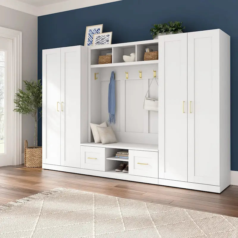 30-Inch Wide Tall Storage Cabinet with Doors