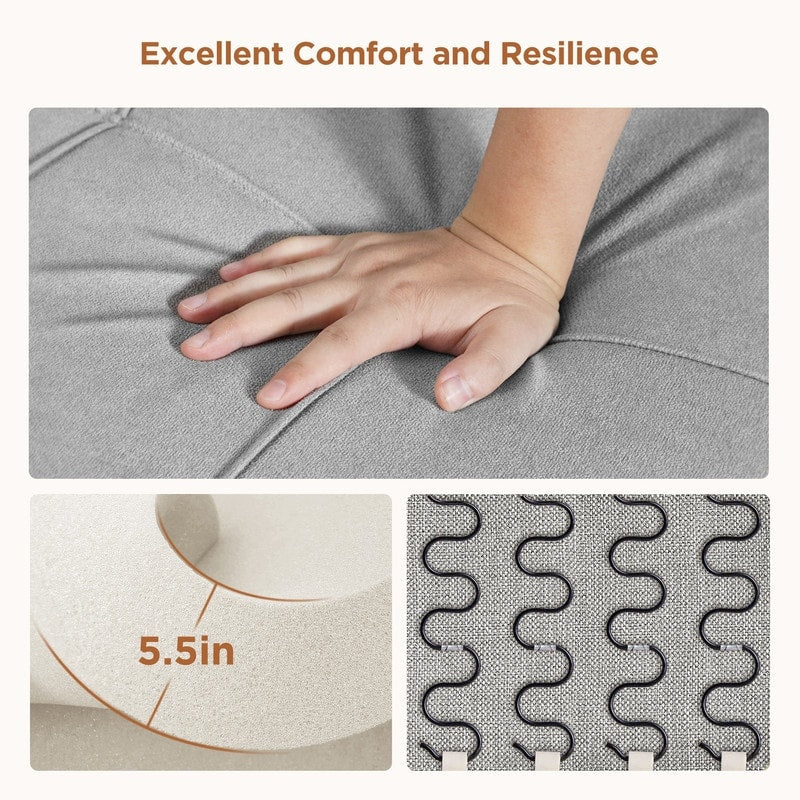 3-in-1 Convertible Sofa Bed, Folding Sofa Chair and Sleeper for Living Room