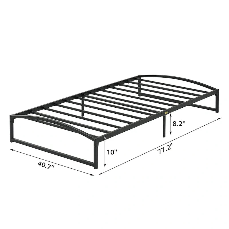 10-Inch Low-Profile Metal Platform Bed Frame