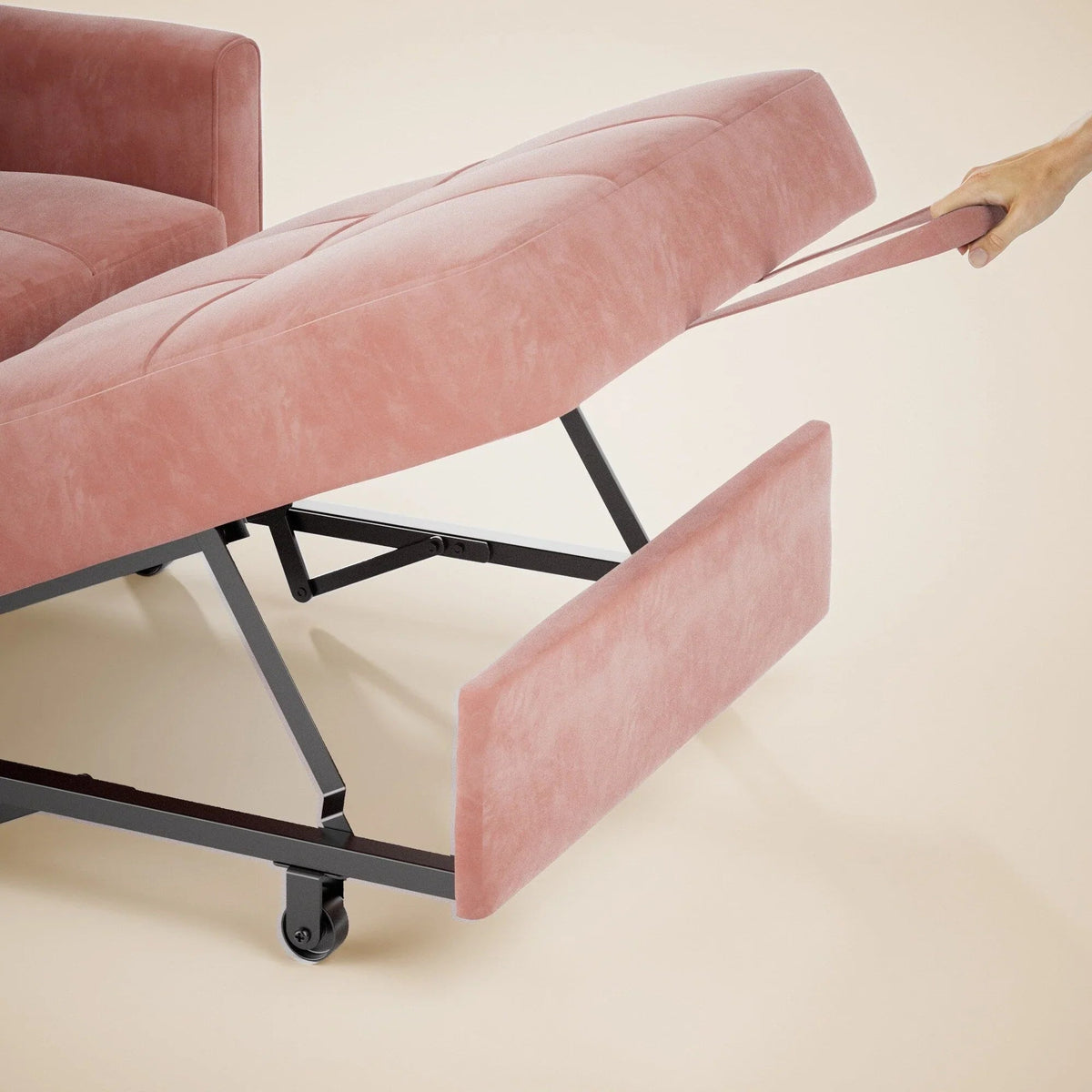 3-in-1 Convertible Sofa Bed, Folding Sofa Chair and Sleeper for Living Room