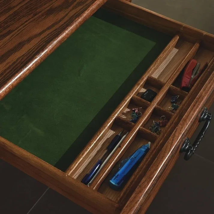 32-Inch Mini Secretary Desk with USB Power Outlet