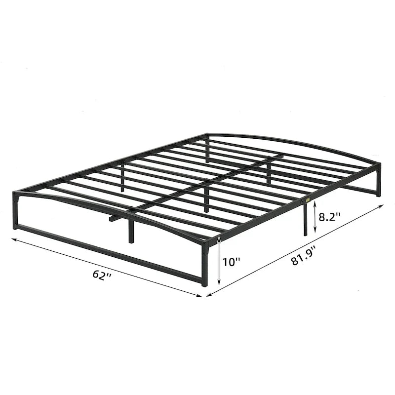 10-Inch Low-Profile Metal Platform Bed Frame