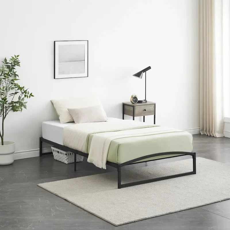 10-Inch Low-Profile Metal Platform Bed Frame